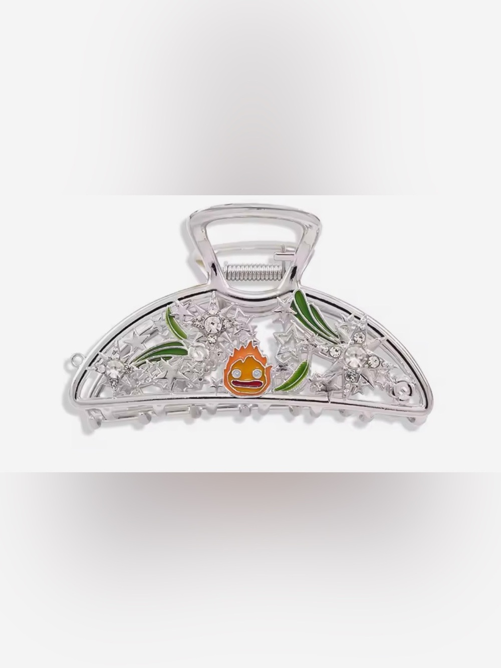 Studio Ghibli's Howl's Moving Castle Calcifer Metal Hair Clip